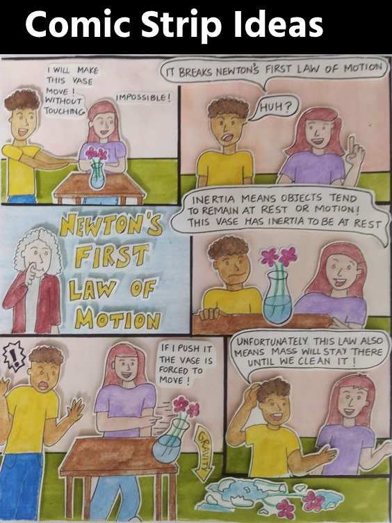 Comic Strip Ideas For School Easy