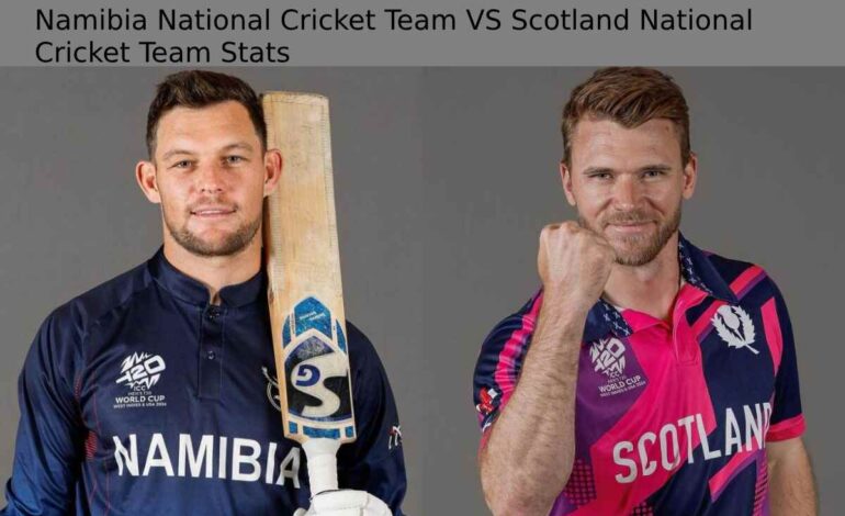 Namibia National Cricket Team VS Scotland National Cricket Team Stats