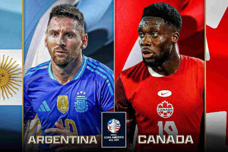 Argentina National Football Team VS Canada Men's National Soccer Team Stats