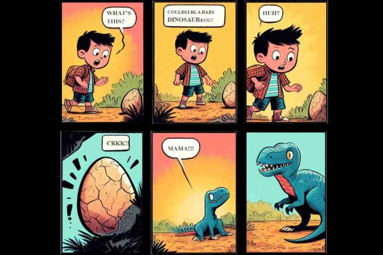 Comic Strip Ideas For School Easy