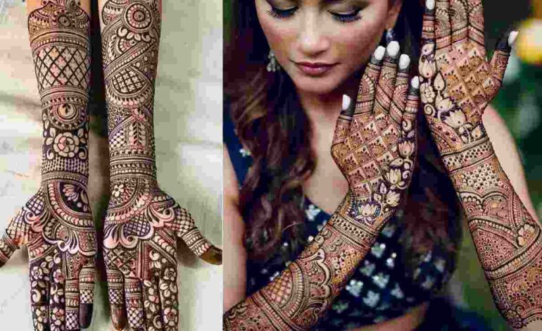 Top 10 Full Hand Dulhan Mehndi Design