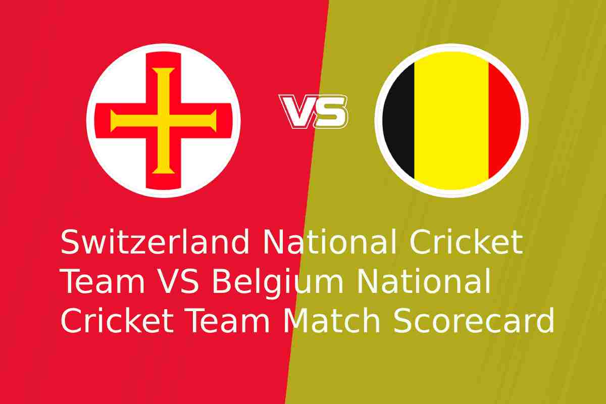 Switzerland National Cricket Team VS Belgium National Cricket Team Match Scorecard